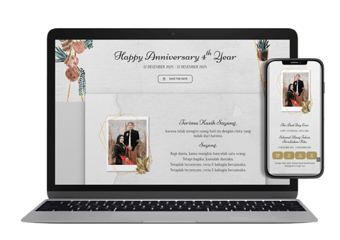 ELAMOUR 04 Dateng Yuk - Digital Wedding Invitation